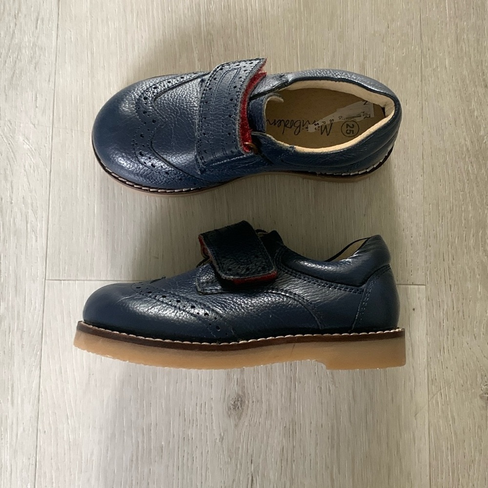 Mini Boden Blue Oxfords‎ For Baby Boy